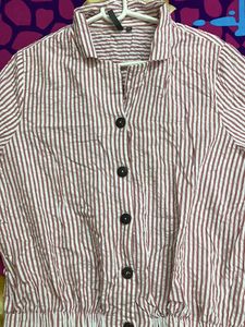 Elegant Shirt Style Top
