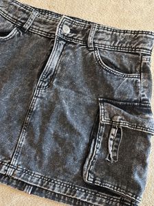 GIRLS 12-14 yrs Age - Stone Wash Denim Mini