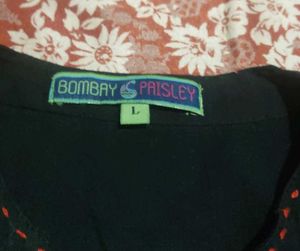 Sleeveless Black kurti