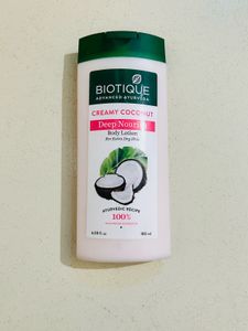 Biotique Creamy Coconut Body Lotion