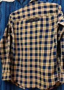 Boys Check Full Shirt