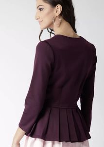 Chic Peplum Blazer