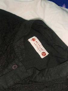 Men's Black Kurta