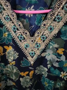 Varanga Zari embroider Kurta set ✨♥️
