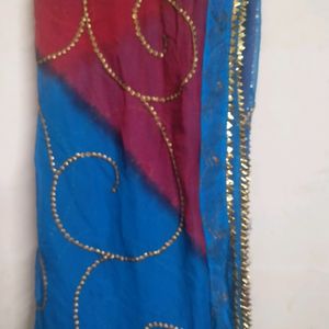 Complete Pure Crape Suit Set