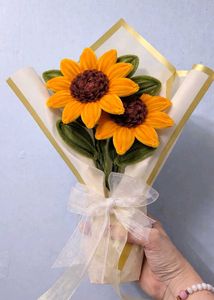 Handcrafted Sunflower Bouquet
