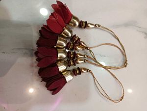 Pink &amp; Gold Tassels