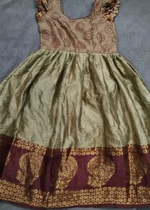 kike new ethnic Girls' Festive Dress