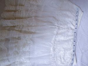 Pintresty Korea Tiered Lace Mini Skirt