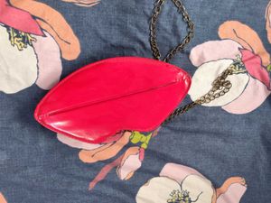 Quirky Red Lips Sling Bag (FIX RATE)