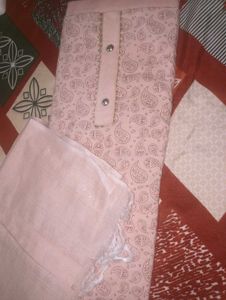 Elegant unstitched salwar kurta with dupatta