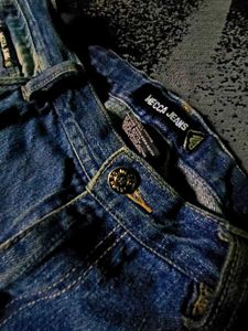 🌟Vintage Blue Faded Mecca Baggy Wide Leg Jeans🚨