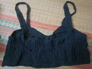 Cute Black crop Top