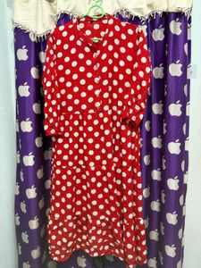 Red Polka Dot dress
