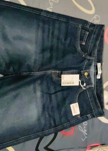 Classic Dark Wash Denim Jeans