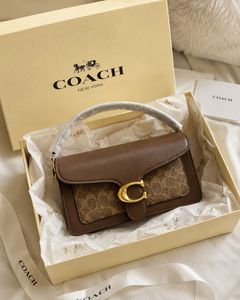 Coach Signature Monogram Shoulder Bag
