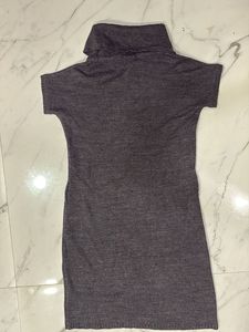 Chic Turtleneck Knit Dress