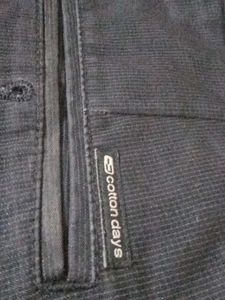 Men's Striped Cotton Blend Pants