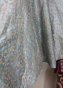 Stunning Blue Embellished Ethnic Gown