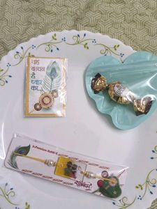 Primium Resin Rakhi Set