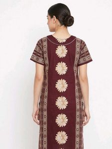 Comfortable Floral Nightgown