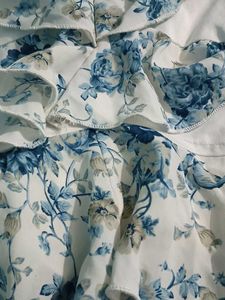 Floral Ruffle Tiered Top
