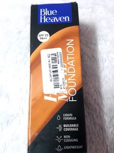 Blue Heaven Hyper Matte Foundation for Face Makeup