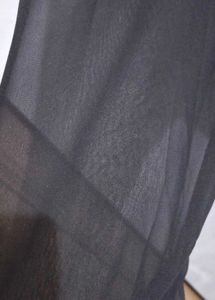 Chic Black Tiered Mini Dress