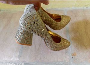 Sparkling Embellished Heels