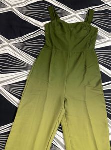 Stylish Olive Green Jumpsuit