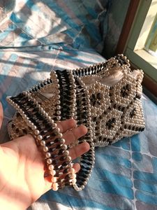 Stylish Trendy Handmade Beaded Sling Bag