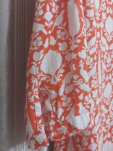 Srishti Orange Red Top