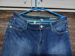 Adidas Blue Denim Jeans