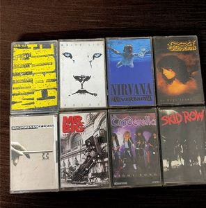 Lot of 8 Classic Rock Cassette Tapes