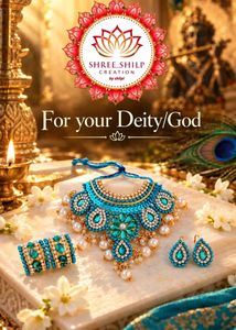 Exquisite Embellished Handmade Jewellery Set