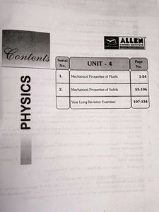 Physics JEE Main+Advanced Unit 04 Book