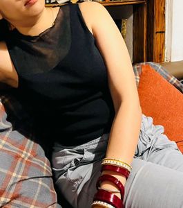 Elegant Black Sleeveless Top with Sheer Yoke Detai