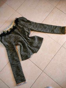 Embellished Tweed Jacket 📀🎐🎷💡💎🪙💰🪝