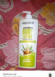 Organic Body Lotion