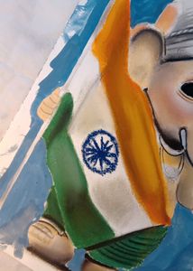 Ganesh Ji Painting Handmade Work
