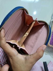 Cute Navy Blue Wallet