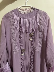 Elegant Purple Kurta Set of two