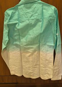 Men's Ombre Long Sleeve Shirt