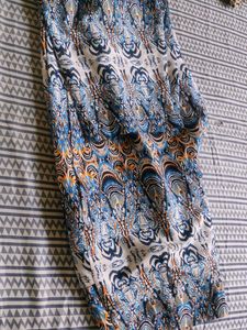 Patterned Palazzo Pants amazing fabric