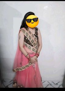 Elegant Black &amp; Gold Embroidered Blouse