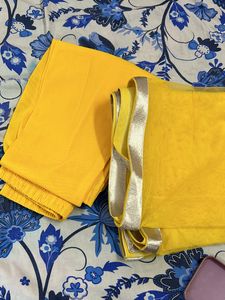 Mustard Yellow Colour Anarkali Suit Set