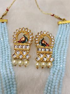 Peacock Necklace Set