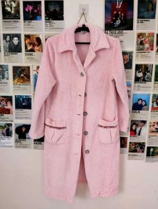 Pink Plush Coat