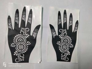Henna Tattoo Stencil
