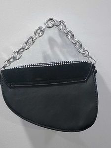 Dior inspired bedazzled handbag